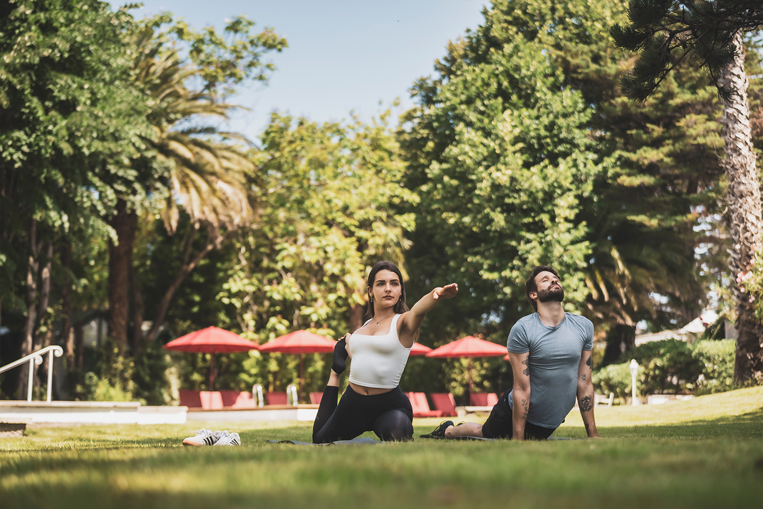 Le Parc Victoria à Saint-Jean-de-Luz