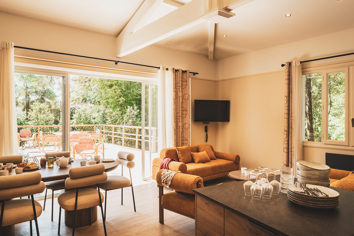 Appartement 6 personnes Prestige Terrasse au Parc Victoria à Saint-Jean-de-Luz
